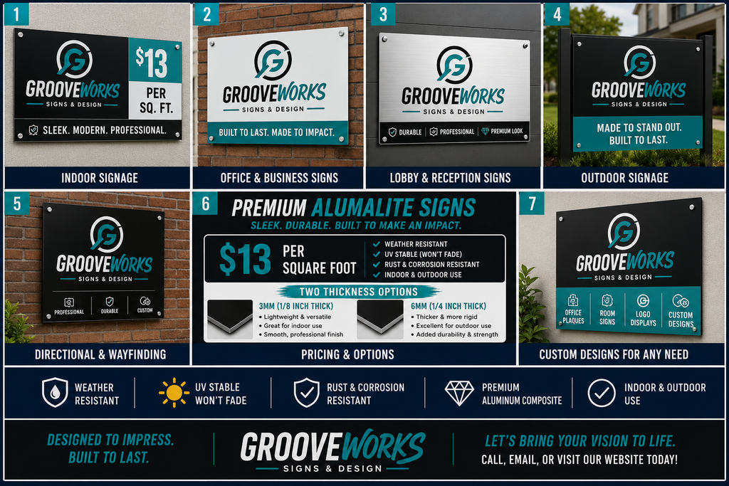Alumalite Signs – Durable Weatherproof Yard & Business Signs | Full Color