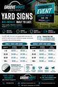 18" x 24" Corrugated Plastic Yard Signs