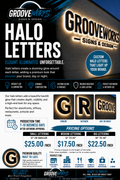 Halo Lettering | Backlit Letters
