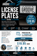 6" x 12" License Plates | Aluminum Plates