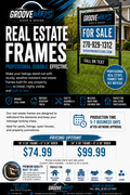 Real Estate Sign Frames | Heavy-Duty Yard Sign Systems