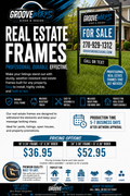 Real Estate Sign Frames | Heavy-Duty Yard Sign Systems