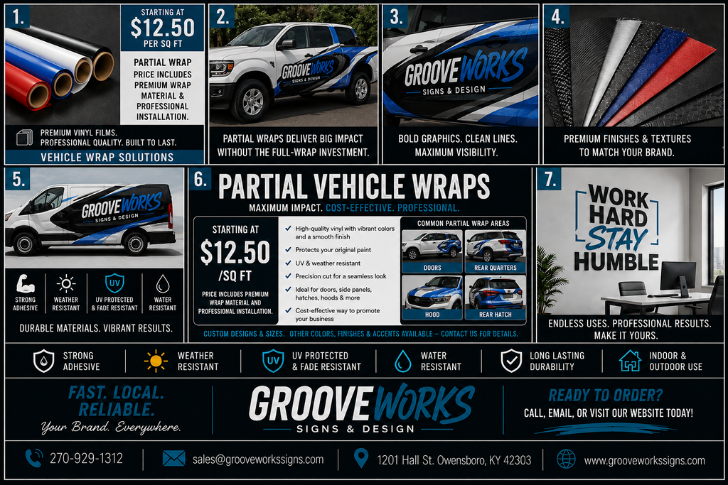 Partial Vehicle Wraps | High-Impact Custom Graphics