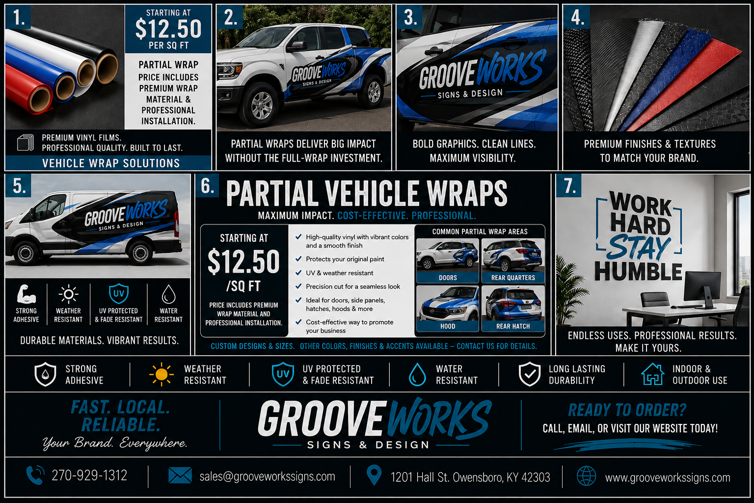 Partial Vehicle Wraps | High-Impact Custom Graphics