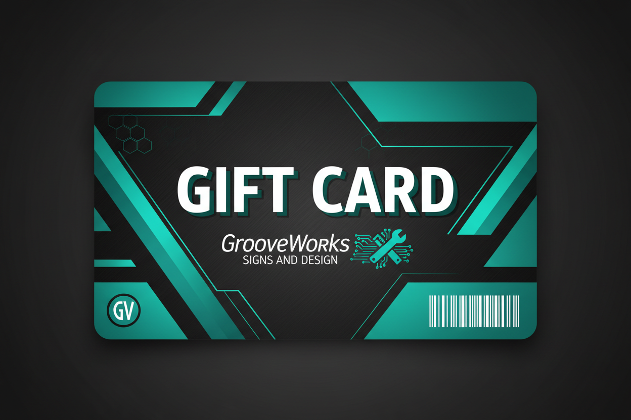 GrooveWorks Signs & Design Gift Card